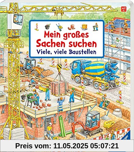 Mein großes Sachen suchen: Viele, viele Baustellen