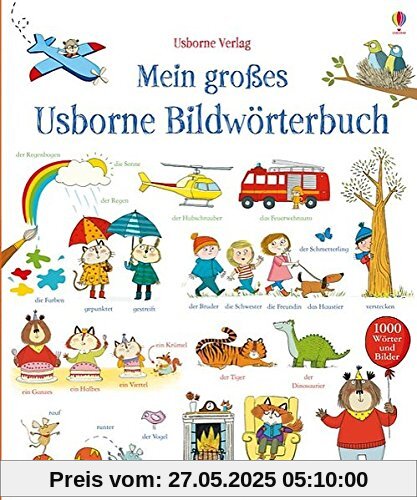 Mein großes Usborne Bildwörterbuch