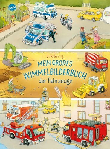 Mein großes Wimmelbilderbuch der Fahrzeuge: Großer Wimmelspaß mit vielen Fahrzeugen ab 2 Jahre...
