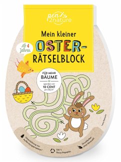 Mein kleiner Oster-Rätselblock für Kinder ab 4 Jahren von Pen2nature