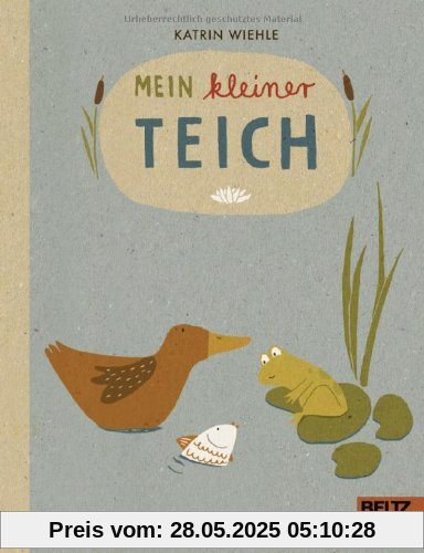 Mein kleiner Teich: 100 % Naturbuch - Vierfarbiges Papp-Bilderbuch