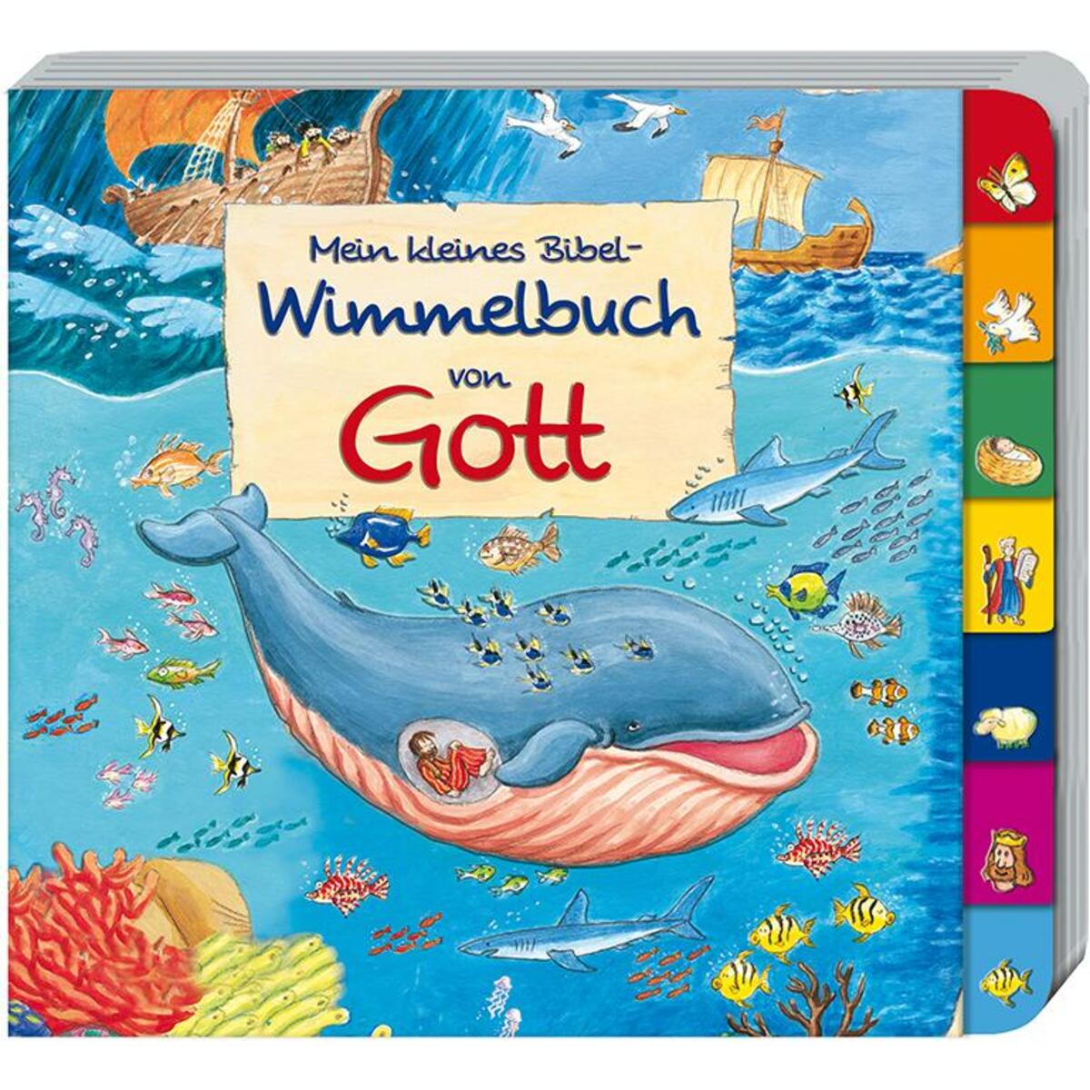Mein kleines Bibel-Wimmelbuch von Gott (1 Stück) von Butzon und Bercker