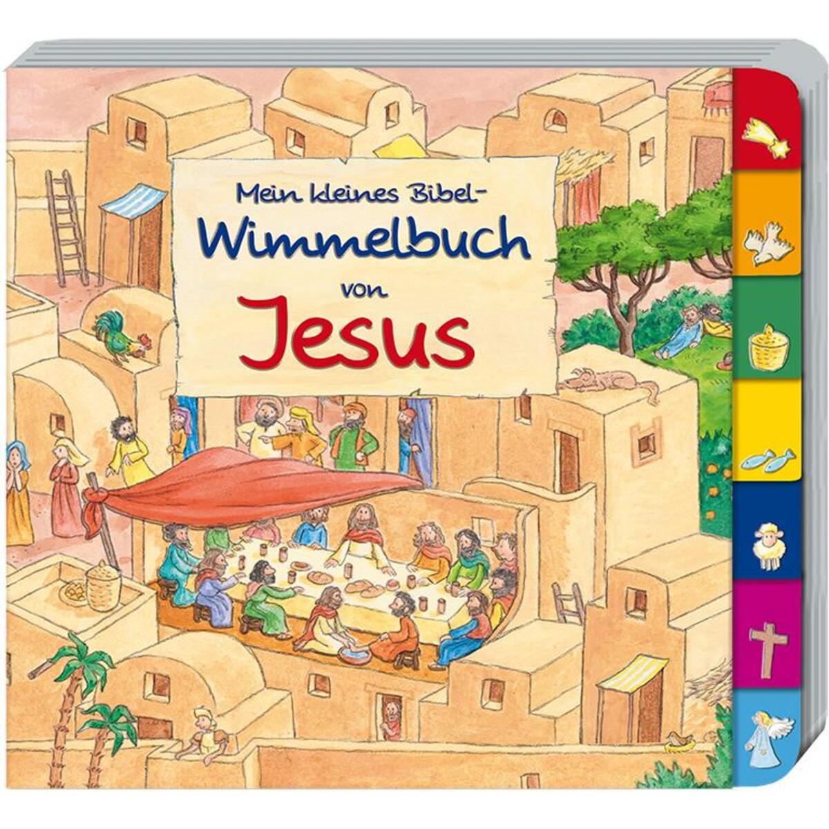 Mein kleines Bibel-Wimmelbuch von Jesus (1 Stück) von Butzon und Bercker