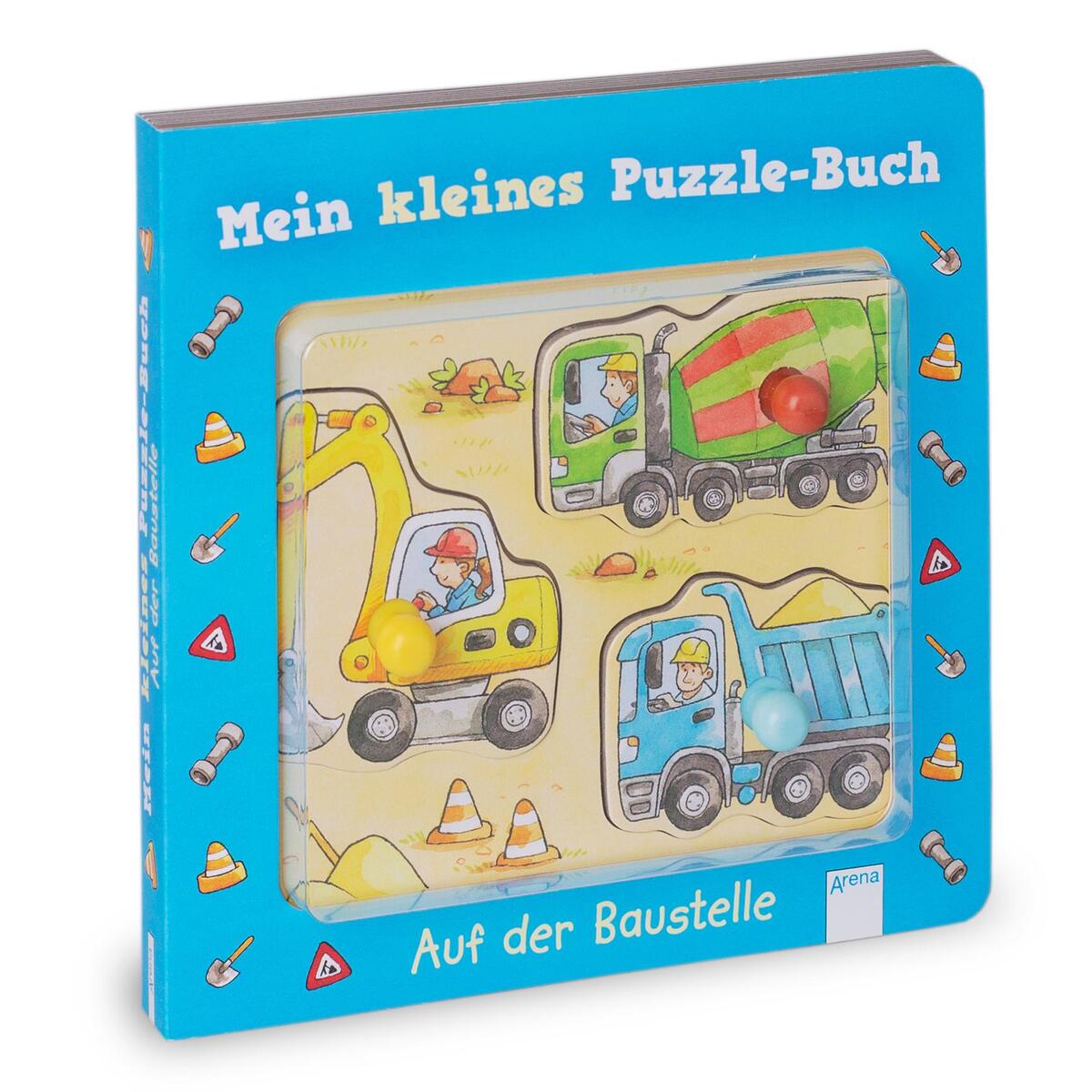 Mein kleines Puzzle-Buch. Auf der Baustelle Mein kleines Puzzle-Buch. Auf der Baustelle von Arena Verlag GmbH