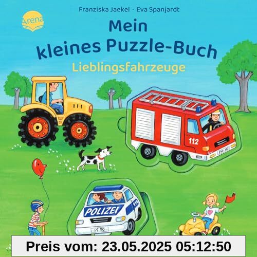 Mein kleines Puzzle-Buch. Lieblingsfahrzeuge: Pappbilderbuch mit drei großen Puzzleteilen Mein kleines Puzzle-Buch. Lieblingsfahrzeuge: Pappbilderbuch mit drei großen Puzzleteilen
