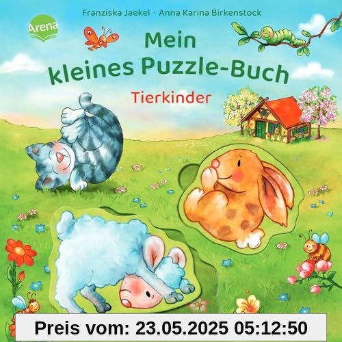 Mein kleines Puzzle-Buch. Tierkinder: Pappbilderbuch mit drei großen Puzzleteilen Mein kleines Puzzle-Buch. Tierkinder: Pappbilderbuch mit drei großen Puzzleteilen