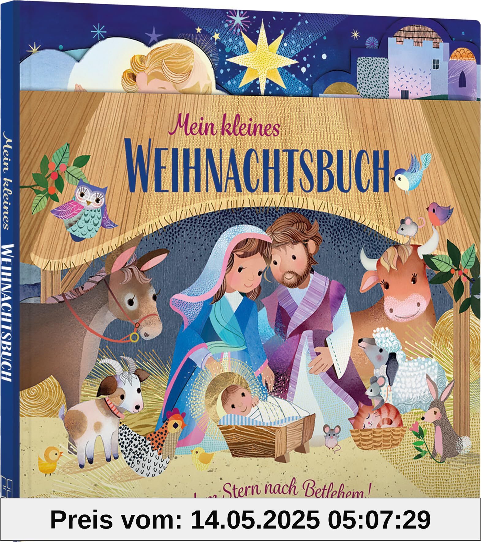 Mein kleines Weihnachtsbuch: Folge dem Stern nach Betlehem