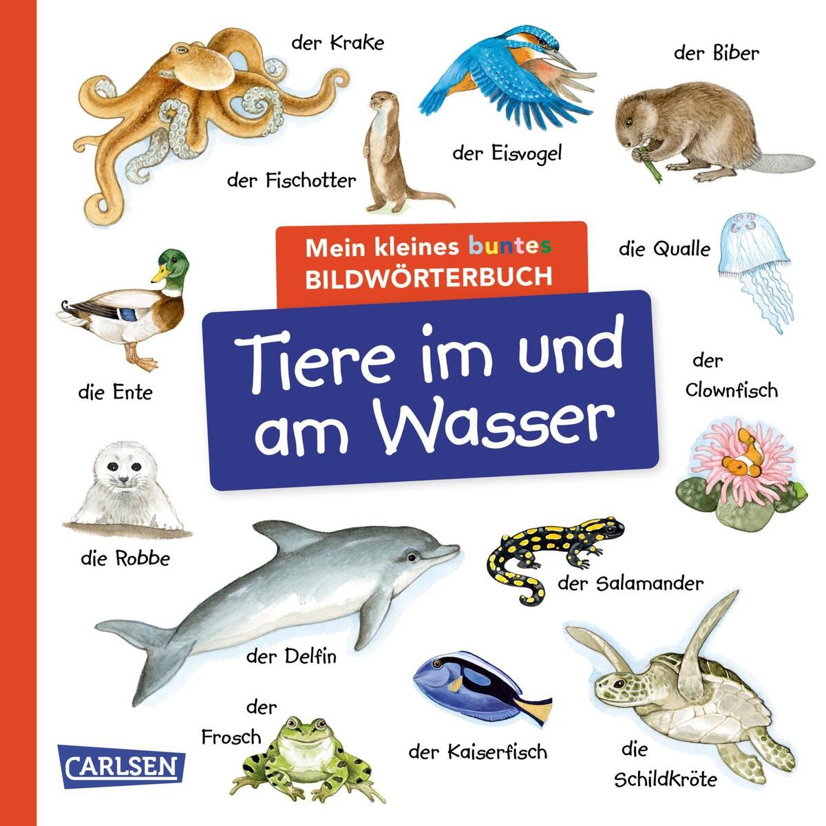 Mein kleines buntes Bildwörterbuch: Tiere im und am Wasser Mein kleines buntes Bildwörterbuch: Tiere im und am Wasser von Carlsen Verlag GmbH