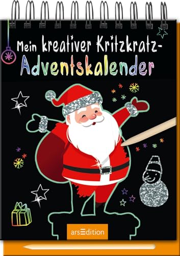 Mein kreativer Kritzkratz-Adventskalender: 24 zauberhafte Motive zum Freikratzen