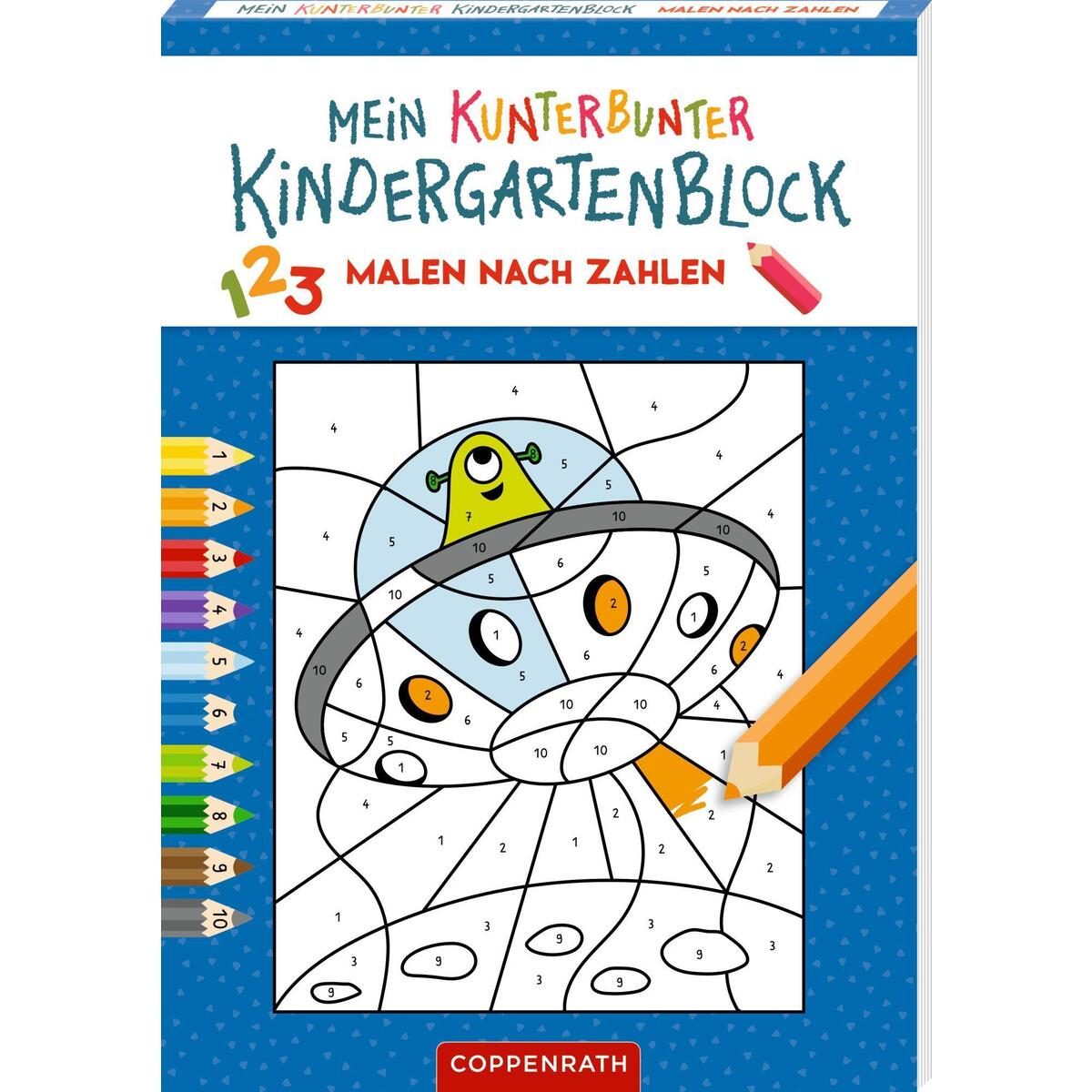 Mein kunterbunter Kindergartenblock von Coppenrath
