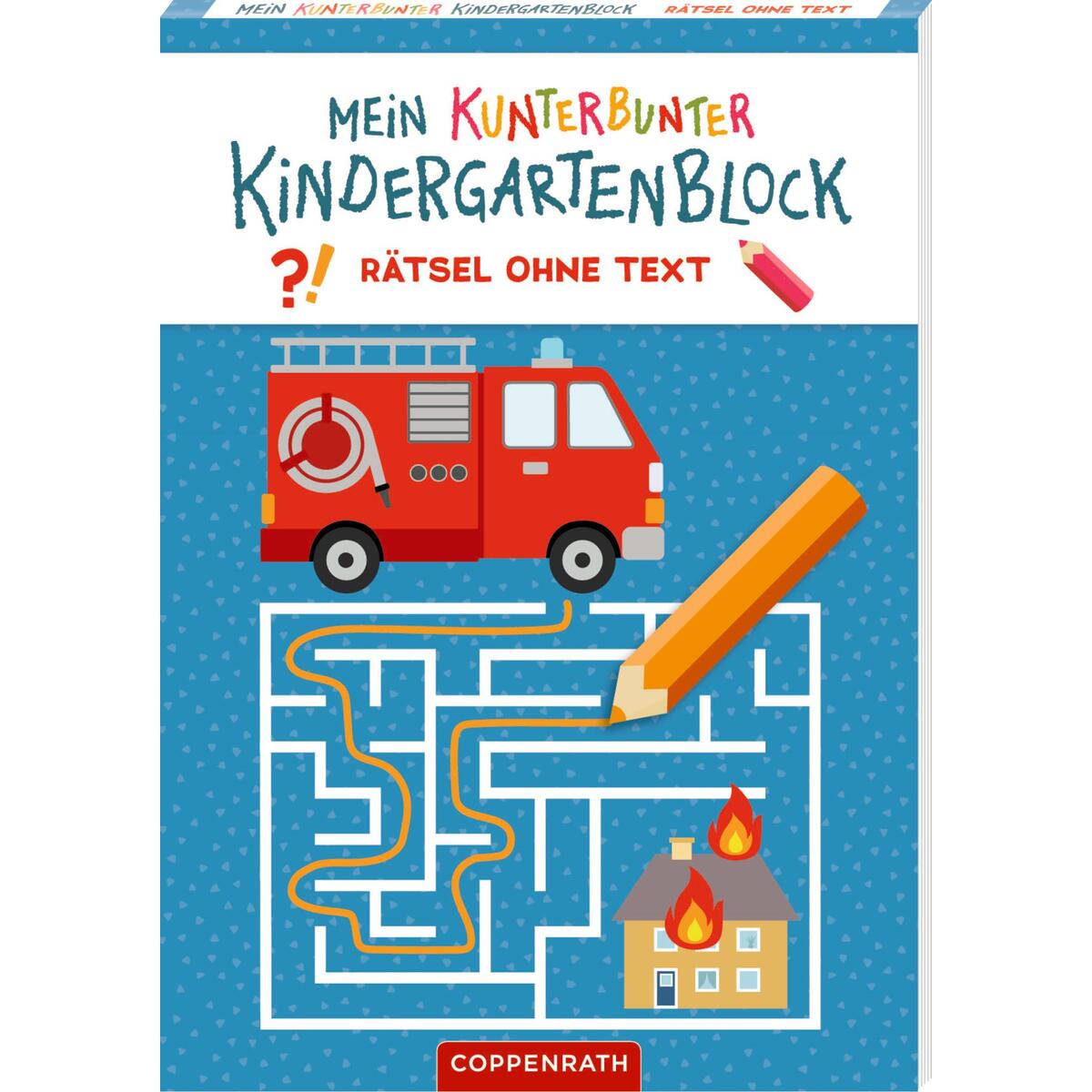 Mein kunterbunter Kindergartenblock von Coppenrath