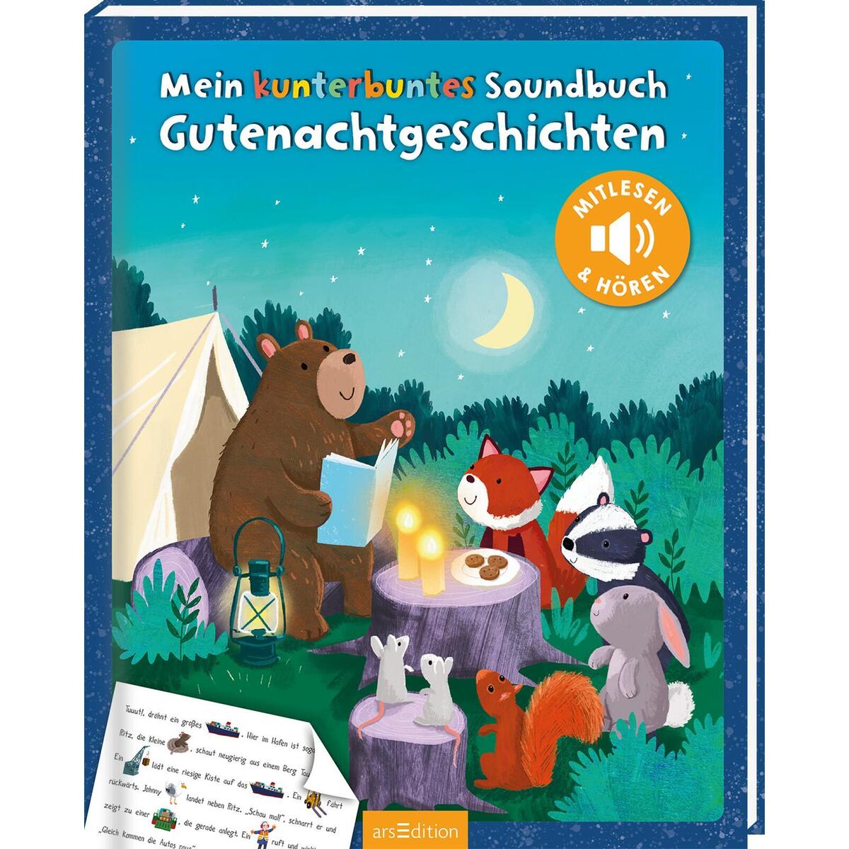 Mein kunterbuntes Soundbuch Gutenachtgeschichten Mein kunterbuntes Soundbuch Gutenachtgeschichten von Ars Edition GmbH
