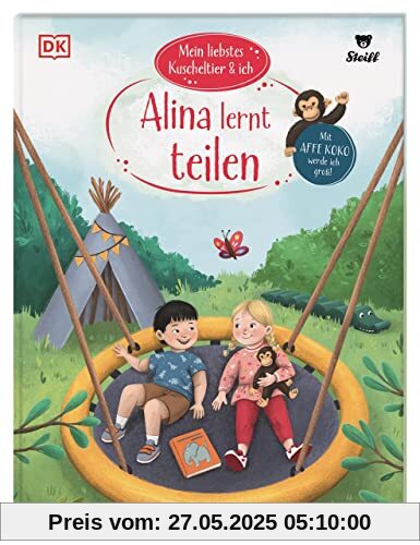 Mein liebstes Kuscheltier & ich. Alina lernt teilen: Mit Affe Koko werde ich groß! Mutmach-Geschichte für Kindergartenkinder in Kooperation mit Steiff. Für Kinder ab 3 Jahren Mein liebstes Kuscheltier & ich. Alina lernt teilen: Mit Affe Koko werde ich groß! Mutmach-Geschichte für Kindergartenkinder in Kooperation mit Steiff. Für Kinder ab 3 Jahren