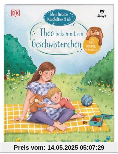 Mein liebstes Kuscheltier & ich. Theo bekommt ein Geschwisterchen: Mit Hase Bommel werde ich groß! Mutmach-Geschichten für Kindergartenkinder in Kooperation mit Steiff. Für Kinder ab 3 Jahren Mein liebstes Kuscheltier & ich. Theo bekommt ein Geschwisterchen: Mit Hase Bommel werde ich groß! Mutmach-Geschichten für Kindergartenkinder in Kooperation mit Steiff. Für Kinder ab 3 Jahren