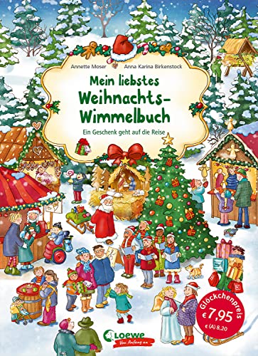 Mein liebstes Weihnachts-Wimmelbuch: Ein Geschenk geht auf die Reise - Wimmel- und Suchspaß für Kinder ab 2 Jahren passend zur Advents- und Weihnachtszeit (Loewe von Anfang an) Mein liebstes Weihnachts-Wimmelbuch: Ein Geschenk geht auf die Reise - Wimmel- und Suchspaß für Kinder ab 2 Jahren passend zur Advents- und Weihnachtszeit (Loewe von Anfang an)