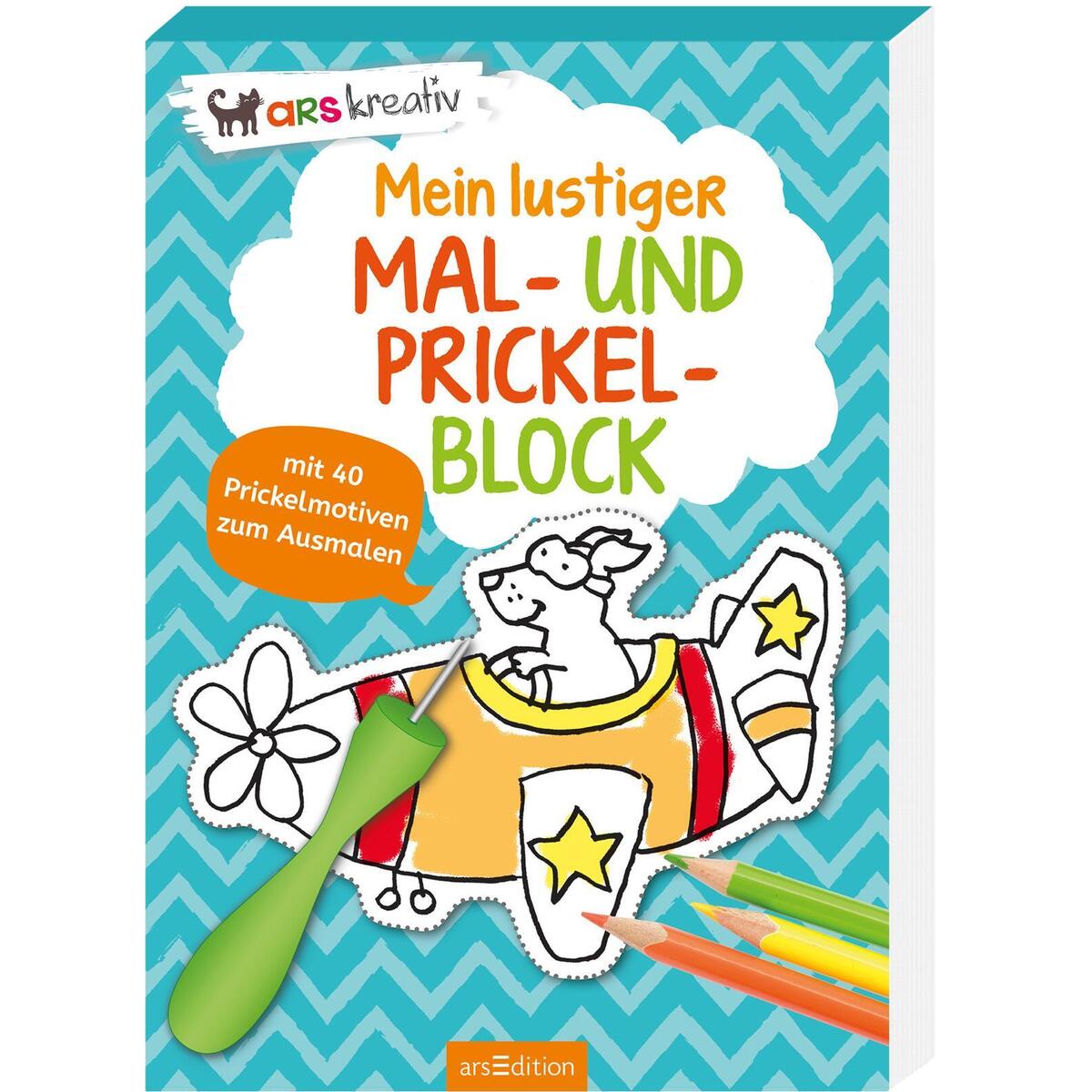 Mein lustiger Mal- und Prickel-Block Mein lustiger Mal- und Prickel-Block von Ars Edition GmbH