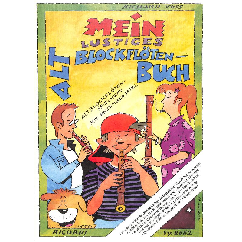 Mein lustiges Altblockflötenbuch