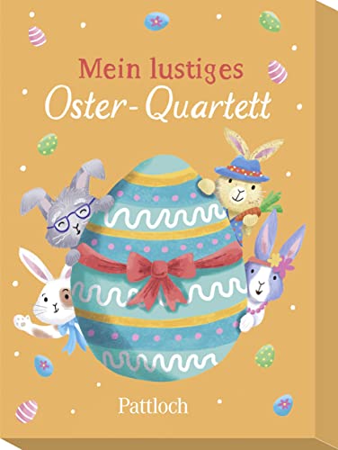 Mein lustiges Oster-Quartett: Quartett-Kartenspiel für Kinder ab 4 Jahren | Spieleklassiker für die ganze Familie | kleines Geschenk zu Ostern (Geschenke fürs Osternest)