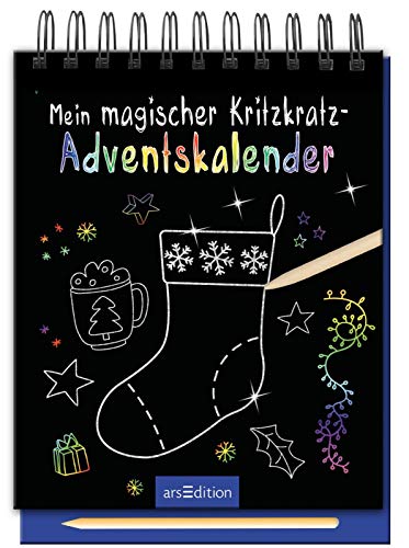 Mein magischer Kritzkratz-Adventskalender von Ars Edition