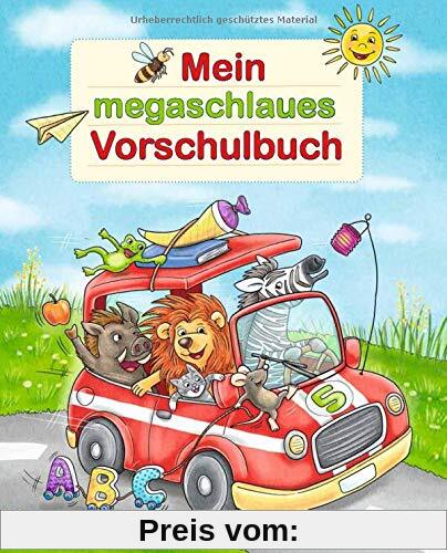 Mein megaschlaues Vorschulbuch (Übungen für Kindergarten und Vorschule / Übungsmaterial)