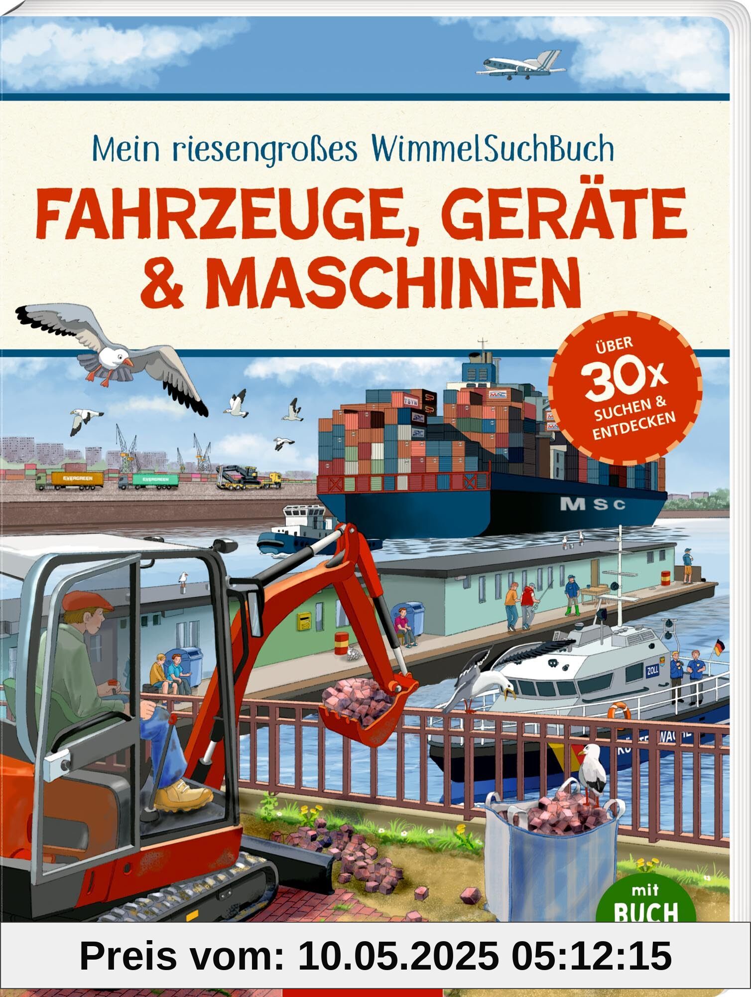 Mein riesengroßes WimmelSuchBuch: Fahrzeuge, Geräte & Maschinen: Über 30 x suchen und entdecken Mein riesengroßes WimmelSuchBuch: Fahrzeuge, Geräte & Maschinen: Über 30 x suchen und entdecken