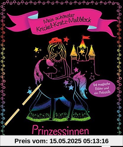 Mein schönster Krickel-Kratz-Malblock. Prinzessinnen Mein schönster Krickel-Kratz-Malblock. Prinzessinnen