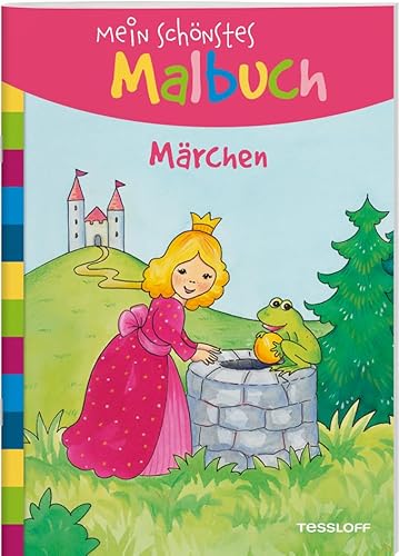 Mein schönstes Malbuch. Märchen: Malen für Kinder ab 5 Jahren (Malbücher und -blöcke)