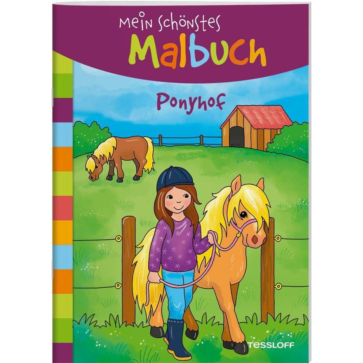 Mein schönstes Malbuch. Ponyhof Mein schönstes Malbuch. Ponyhof von Tessloff Verlag