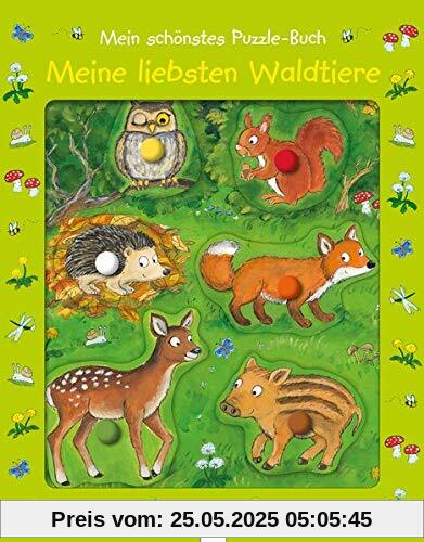 Mein schönstes Puzzle-Buch. Meine liebsten Waldtiere