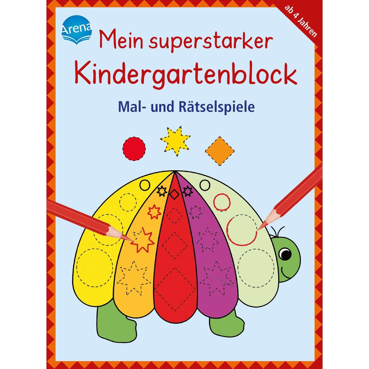 Mein superstarker Kindergartenblock Mein superstarker Kindergartenblock von Arena Verlag GmbH