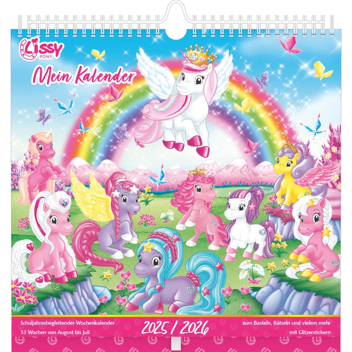 Mein traumhafter Lissy Pony Kalender - mit 53 Blättern zum basteln, malen und rä... Mein traumhafter Lissy Pony Kalender - mit 53 Blättern zum basteln, malen und rä... von ALPHA EDITION GmbH