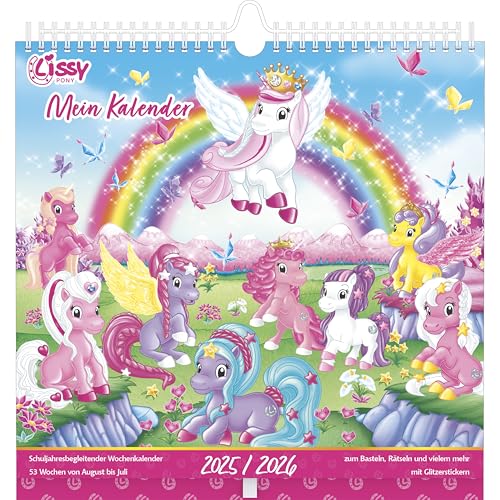 Mein traumhafter Lissy Pony Kalender - mit 53 Blättern zum basteln, malen und rätseln - mit Glitzerstickern Mein traumhafter Lissy Pony Kalender - mit 53 Blättern zum basteln, malen und rätseln - mit Glitzerstickern von ALPHA EDITION