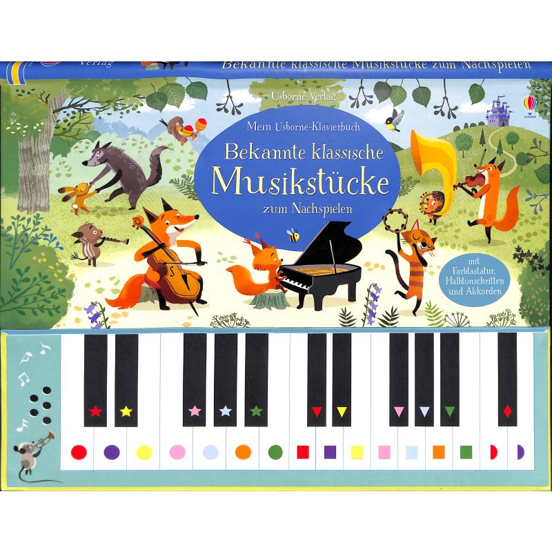 Mein Usborne Klavierbuch | Bekannte klassische Musikstücke zum Nachspielen