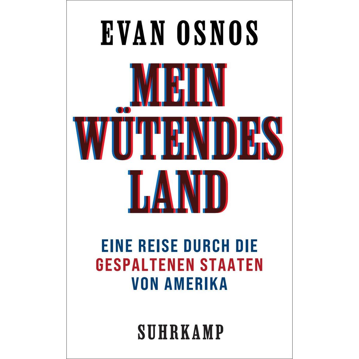 Mein wütendes Land Mein wütendes Land von Suhrkamp Verlag AG