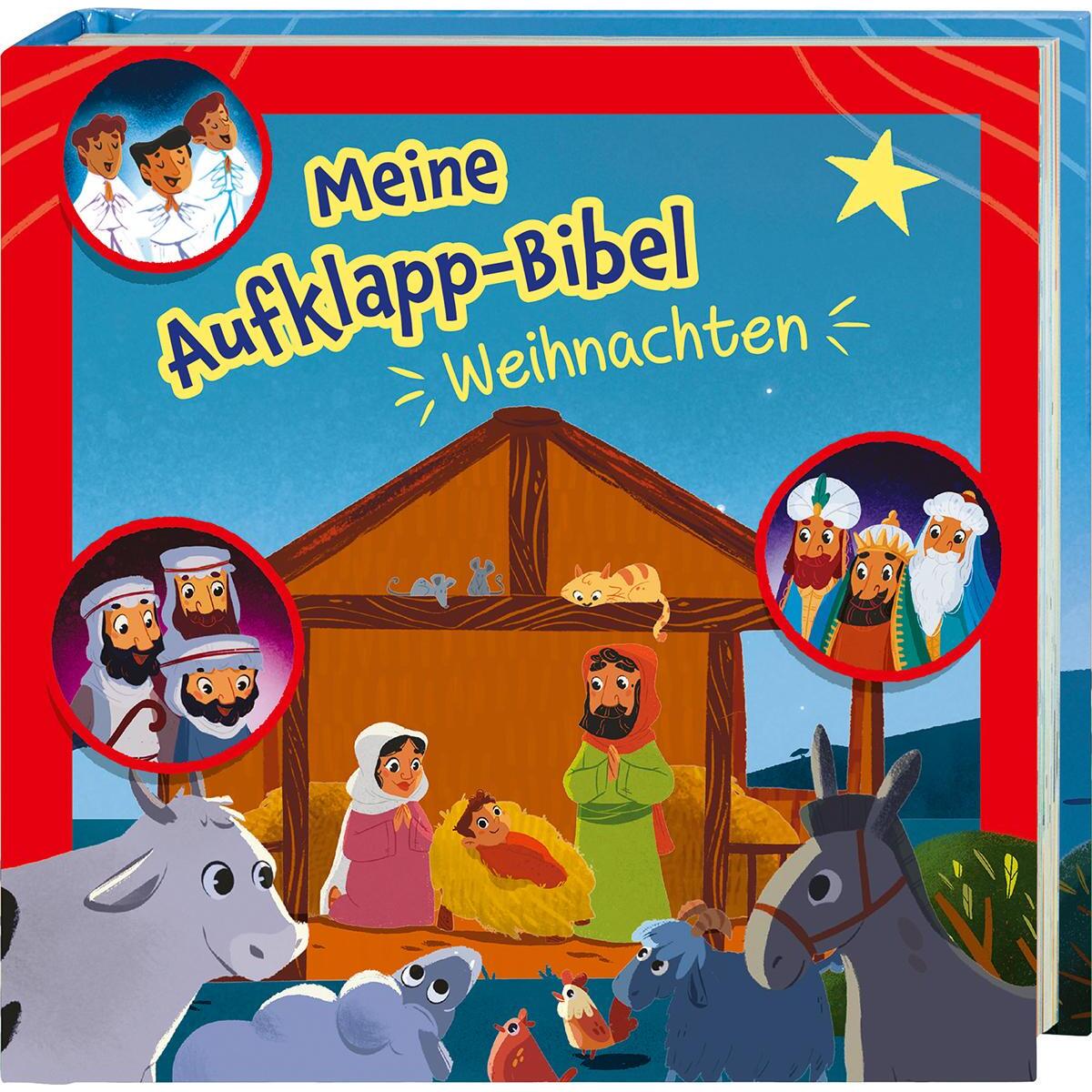 Meine Aufklapp-Bibel Weihnachten von Deutsche Bibelges.