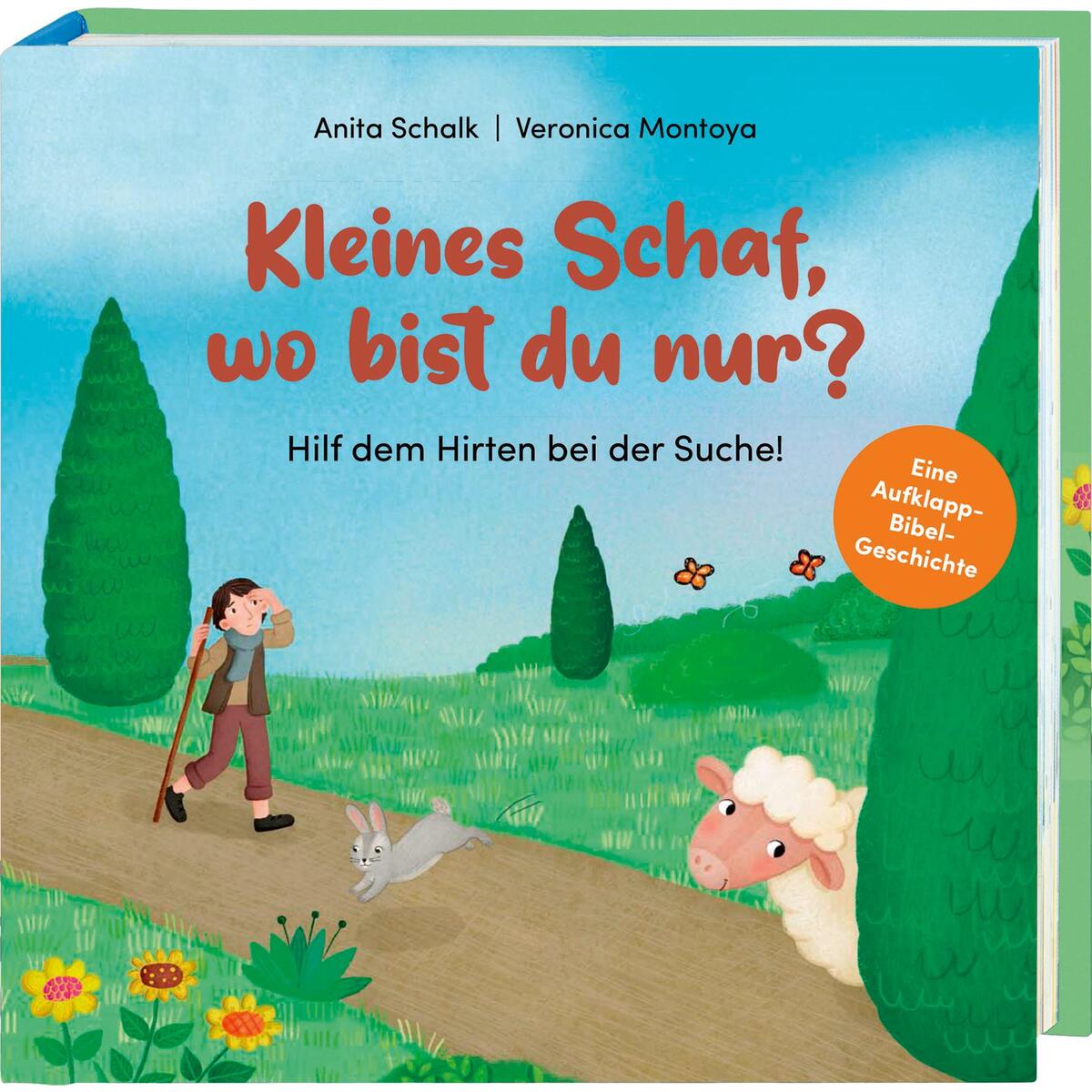 Meine Aufklapp-Bibel. Kleines Schaf, wo bist du nur? von Deutsche Bibelges.