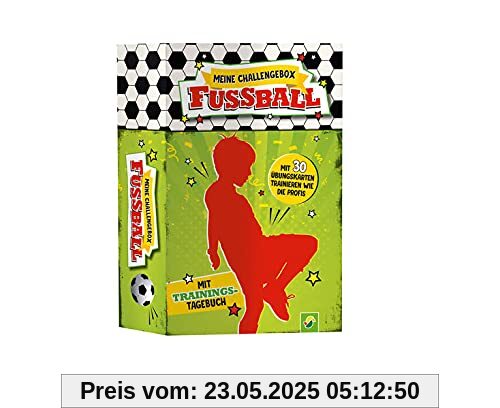 Meine Challengebox Fußball - Für Kinder ab 6 Jahren: Mit 30 Übungskarten & Trainingstagebuch trainieren wie die Profis
