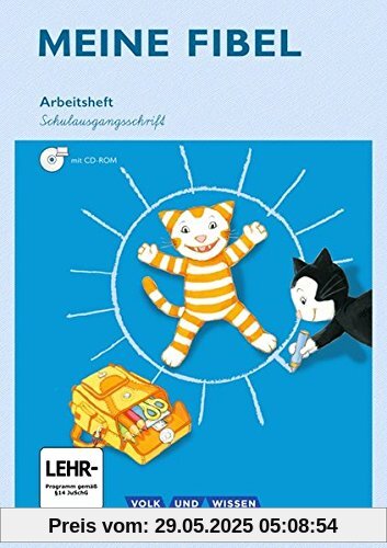 Meine Fibel - Ausgabe 2015: 1. Schuljahr - Arbeitsheft in Schulausgangsschrift mit Übungssoftware: Mit Silbenschieber Meine Fibel - Ausgabe 2015: 1. Schuljahr - Arbeitsheft in Schulausgangsschrift mit Übungssoftware: Mit Silbenschieber