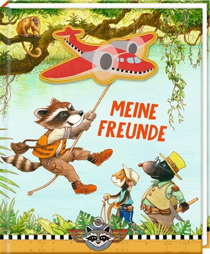 Freundebuch – Meine Freunde: mit Flugzeug-Patch (Lenny Hunter) von Coppenrath Verlag GmbH & Co. KG