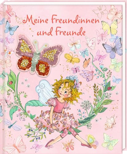 Freundebuch – Meine Freundinnen und Freunde: mit Wendepailletten-Patch (Prinzessin Lillifee) von Coppenrath Verlag GmbH & Co. KG