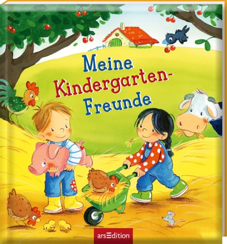 Meine Kindergarten-Freunde (Bauernhof): Freundebuch ab 3 Jahren für Kindergarten und Kita, für Jungen und Mädchen von Ars Edition