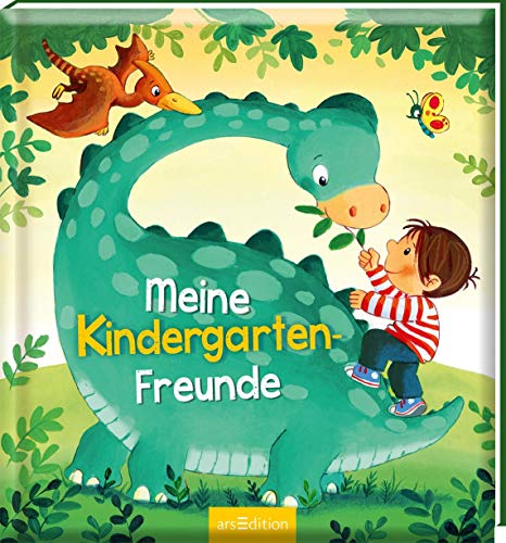 Meine Kindergarten-Freunde (Dinosaurier): Freundebuch ab 3 Jahren für Kindergarten und Kita, für Jungen und Mädchen von Ars Edition