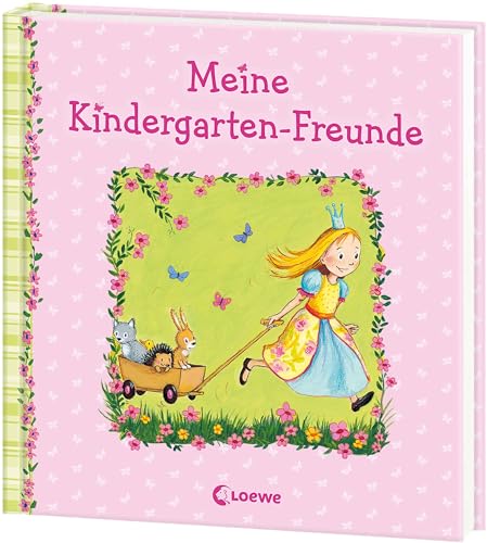 Meine Kindergarten-Freunde (Prinzessin): Erinnerungsbuch, Freundealbum für Kinder ab 3 Jahre (Eintragbücher)
