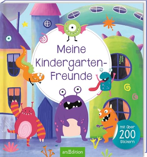 Meine Kindergarten-Freunde – Monster: Mit über 200 Stickern | Monstermäßiges Freundebuch mit über 200 Stickern | für Jungen und Mädchen ab 3 Jahren Meine Kindergarten-Freunde – Monster: Mit über 200 Stickern | Monstermäßiges Freundebuch mit über 200 Stickern | für Jungen und Mädchen ab 3 Jahren