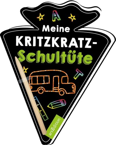 Meine Kritzkratz-Schultüte: Kreativer Kratzelspaß mit Malideen und Holzstift für Kinder ab 5 Jahren Meine Kritzkratz-Schultüte: Kreativer Kratzelspaß mit Malideen und Holzstift für Kinder ab 5 Jahren