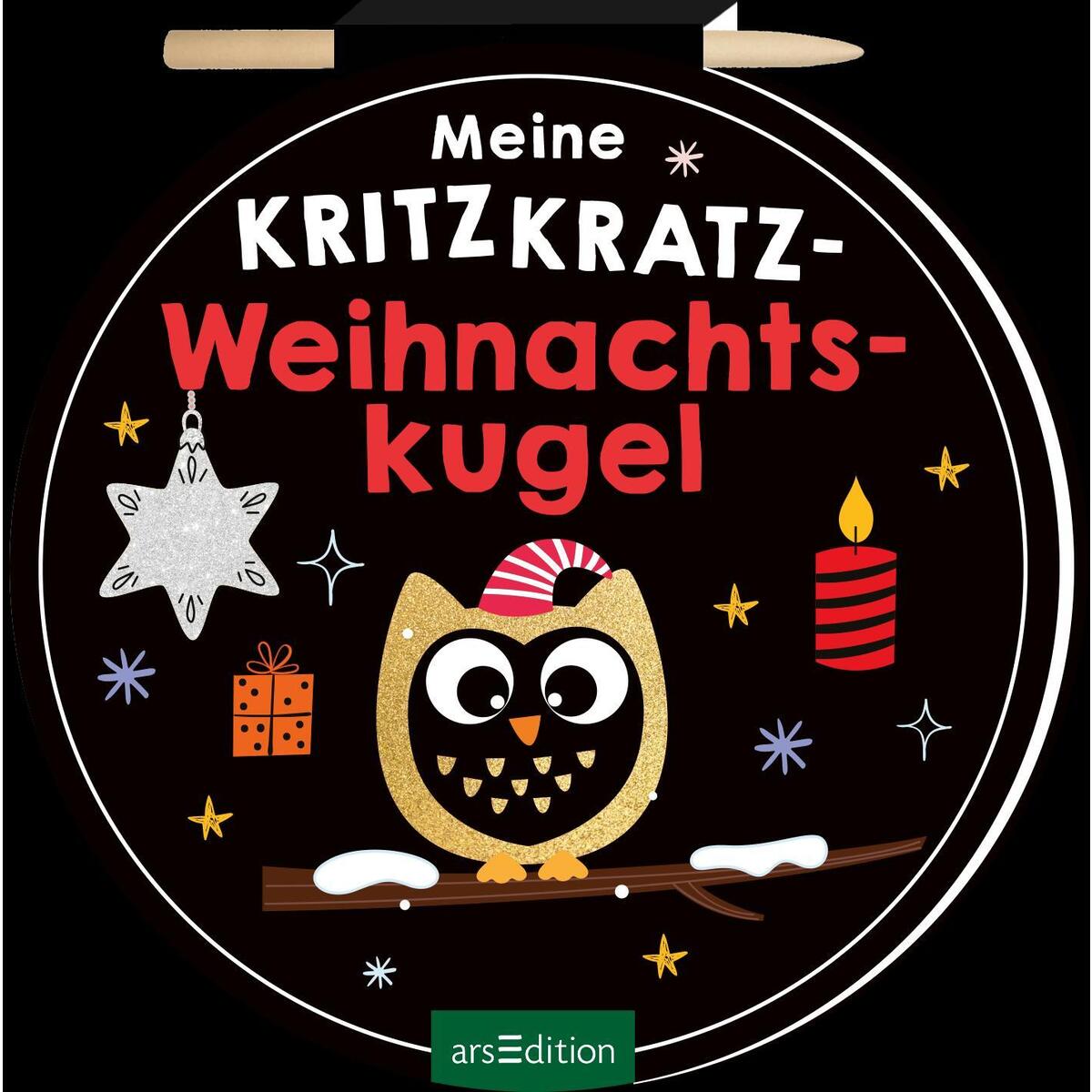 Meine Kritzkratz-Weihnachtskugel Meine Kritzkratz-Weihnachtskugel von Ars Edition GmbH
