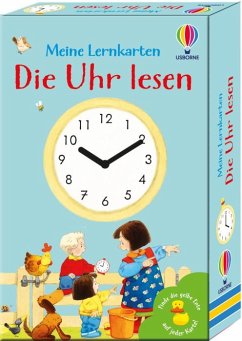 Meine Lernkarten - Die Uhr lesen von Usborne Verlag