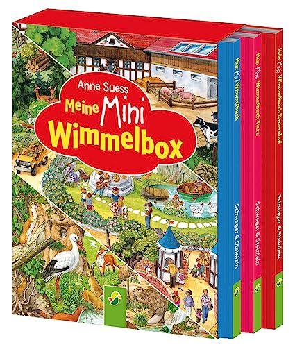 Meine Mini-Wimmelbox: 3 Bestseller von Anne Suess im zauberhaften Mini-Schuber. Für Kinder ab 3 Jahren (Wimmelbücher) Meine Mini-Wimmelbox: 3 Bestseller von Anne Suess im zauberhaften Mini-Schuber. Für Kinder ab 3 Jahren (Wimmelbücher)