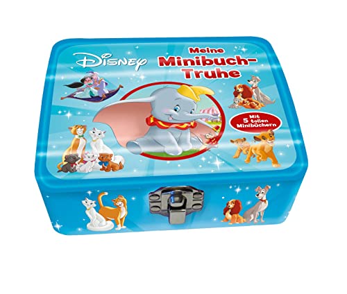 Disney: Meine Minibuch-Truhe: Metalltruhe mit 5 Minibüchern von Nelson
