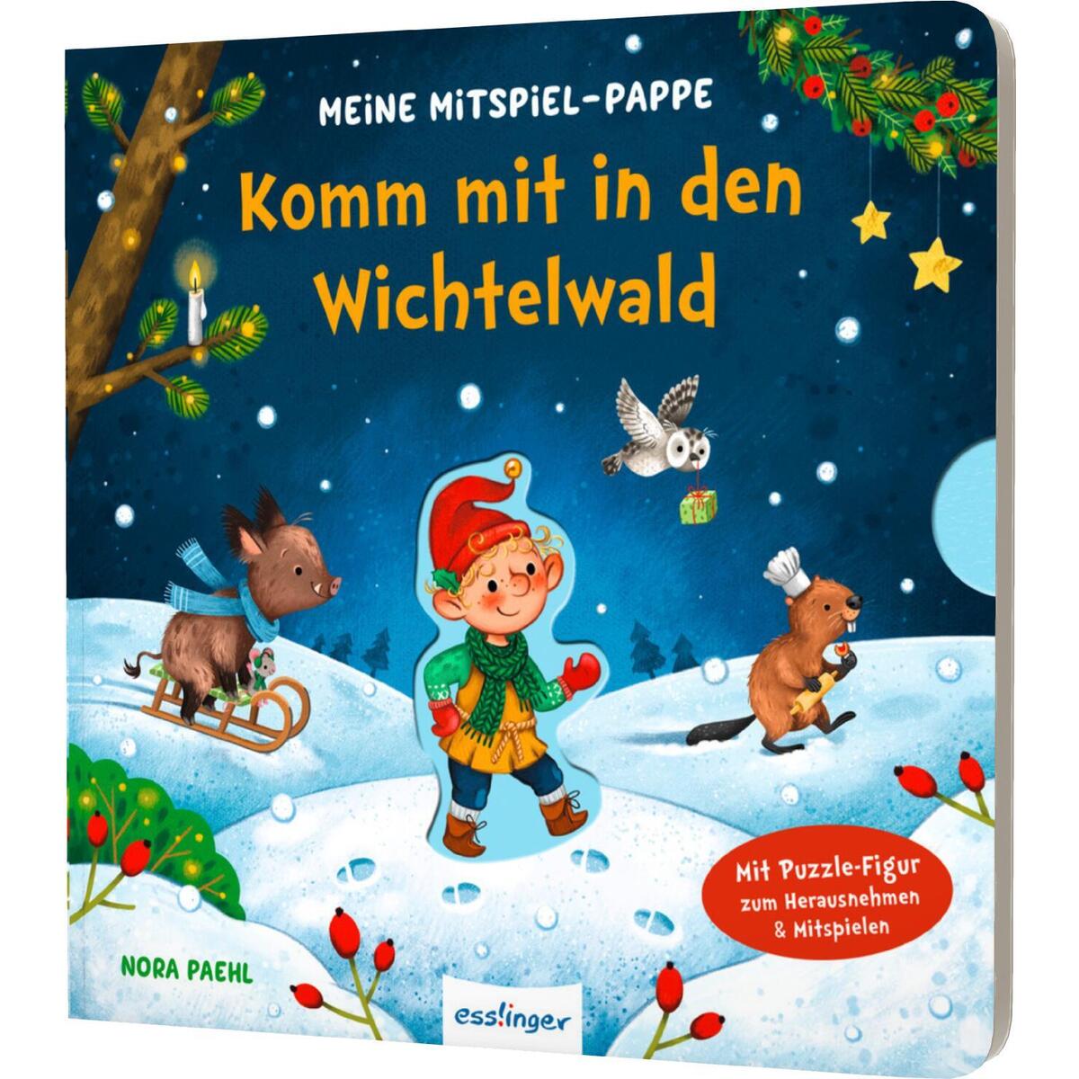 Meine Mitspiel-Pappe: Komm mit in den Wichtelwald von Esslinger Verlag